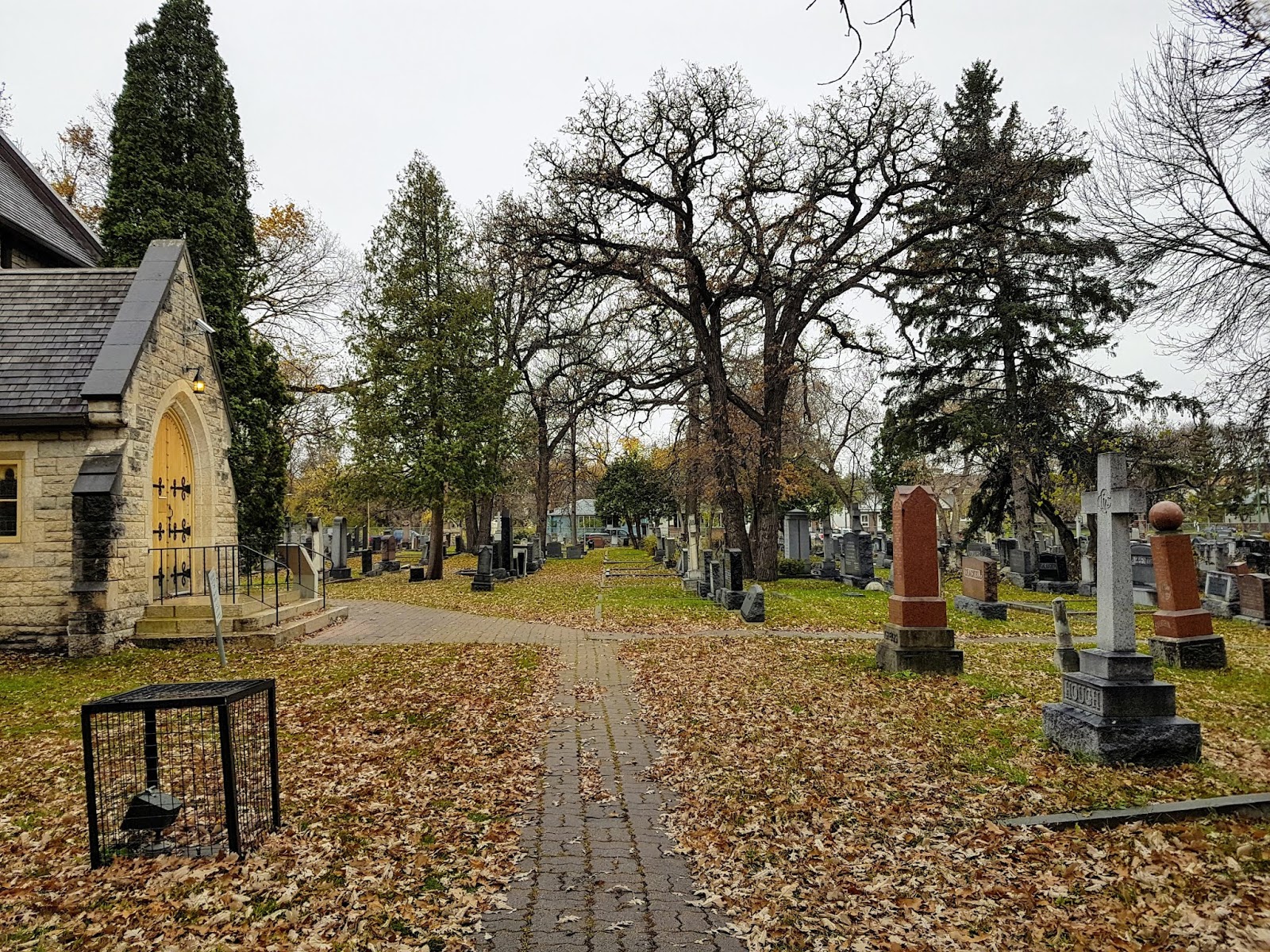 Heritage WinnipegThe Watcher Among The Graves St John S Cemetery