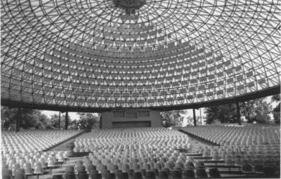 Interior of the Rainbow Stage in 1989.