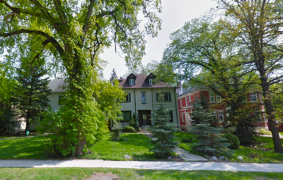The three houses on Stradbrook Avenue set to be demolished