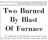 Newspaper headline about Leonard Bilton.