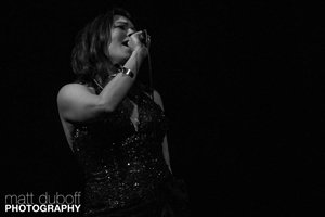 Tanya Tagaq performing at the WECC
