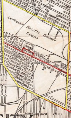 Map of Weston