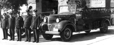 St. Vital Fire Department firetruck.