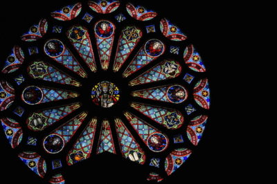 Christ the King Rose Window from 1950